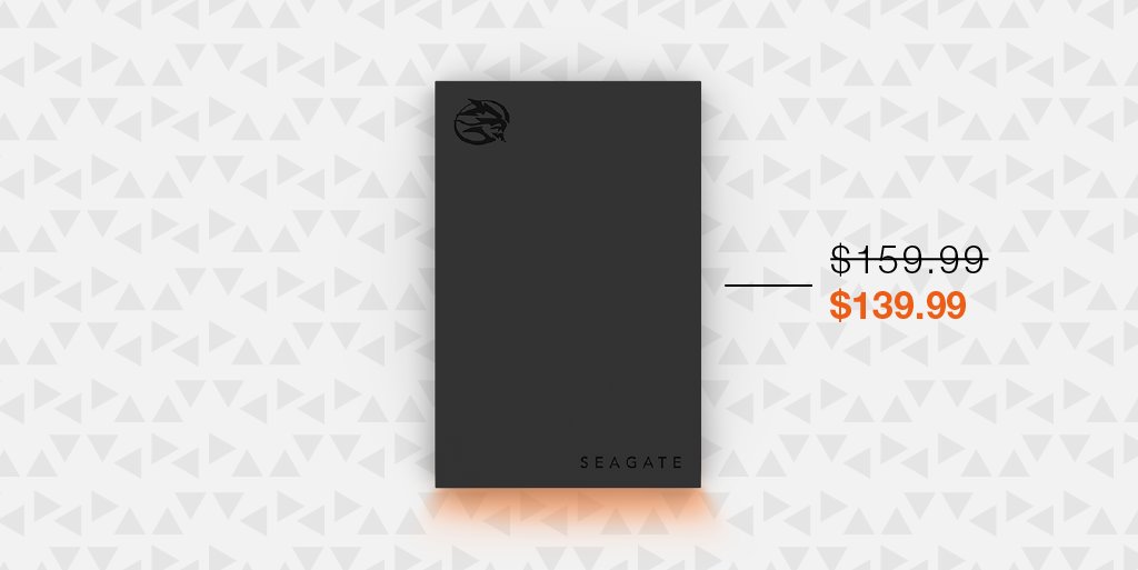 🐲 With our FireCuda Gaming Hard Drive, you can build your ultimate gaming library—no need to delete any titles! Plus, it’s fully compatible with Windows, Mac, and Chromebook, making it a great choice for any setup. 🐲

Limited-time offer: seagate.media/6016q2iEI