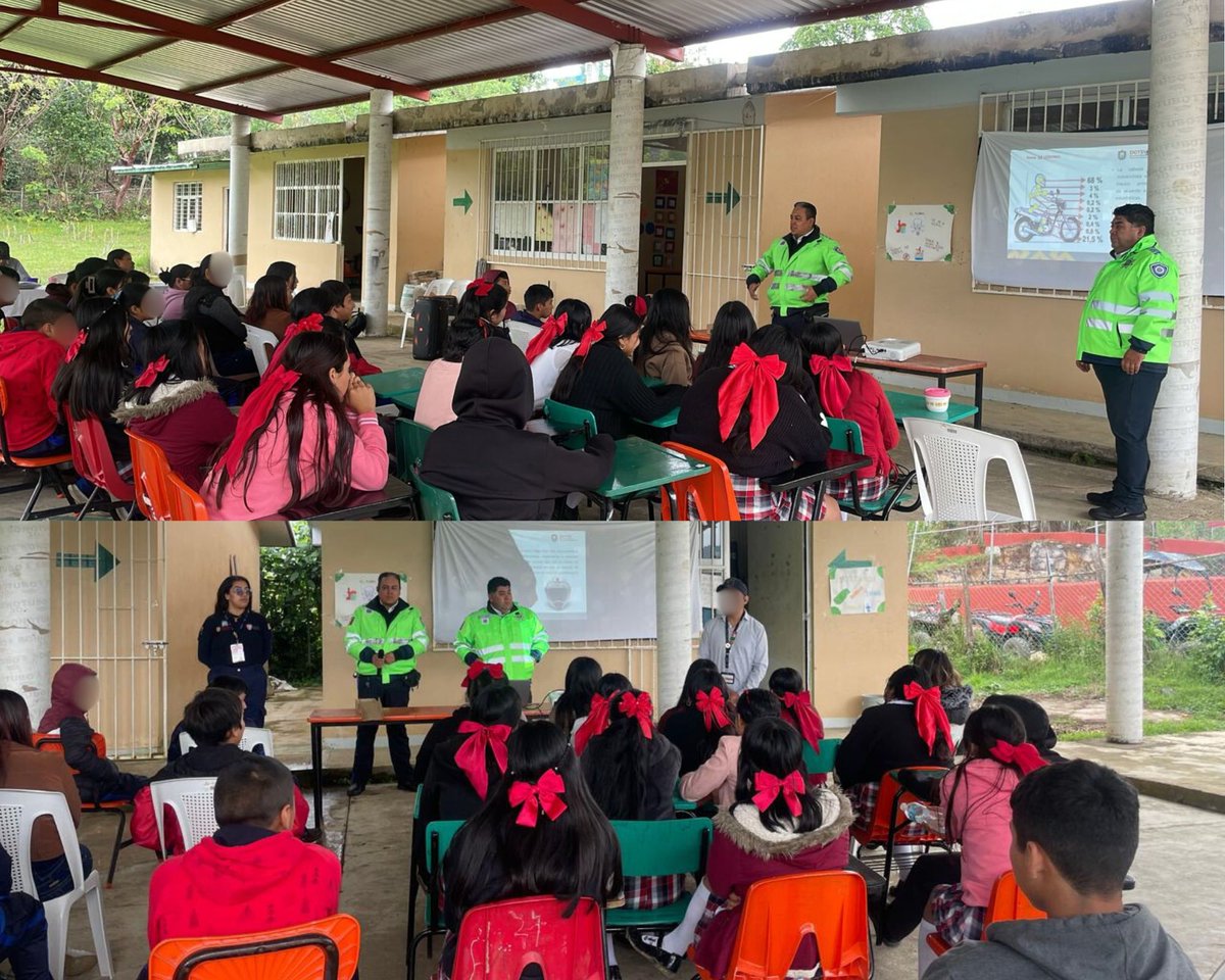 ssptransitover's tweet photo. #Entérate 📣 Comprometidos con la seguridad vial, impartimos pláticas en escuelas de nivel preescolar, básico y superior 🏫 de #RíoBlanco #Atzalan y #Orizaba contribuyendo al fomento de una mejor cultura vial.

#SSPVER 🚔
❤ Nuestra Misión es Preservar tu Seguridad.👮🏻👮🏻‍♂️ https://t.co/PgEi1N4GuG
