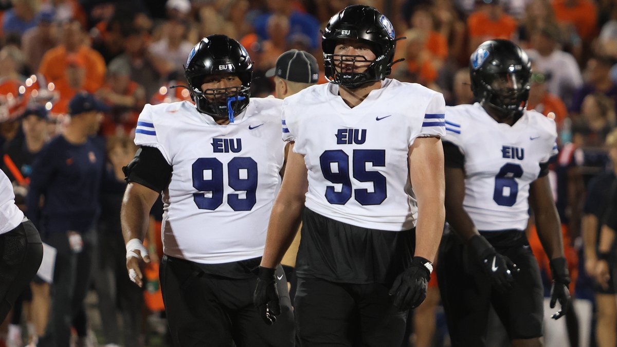 Eastern Illinois Athletics (@eiu_panthers) on Twitter photo This week we preview <a href="/EIU_FB/">Eastern Illinois Football</a> position groups as the Panthers are in the third week of spring practice with the Spring Game set for - Saturday, April 26
Defense Line Preview
Panthers with two returning players with starts on the D-Line
Preview🏈👀⬇️
eiupanthers.com/news/2025/4/11… This week we preview <a href="/EIU_FB/">Eastern Illinois Football</a> position groups as the Panthers are in the third week of spring practice with the Spring Game set for - Saturday, April 26
Defense Line Preview
Panthers with two returning players with starts on the D-Line
Preview🏈👀⬇️
eiupanthers.com/news/2025/4/11…