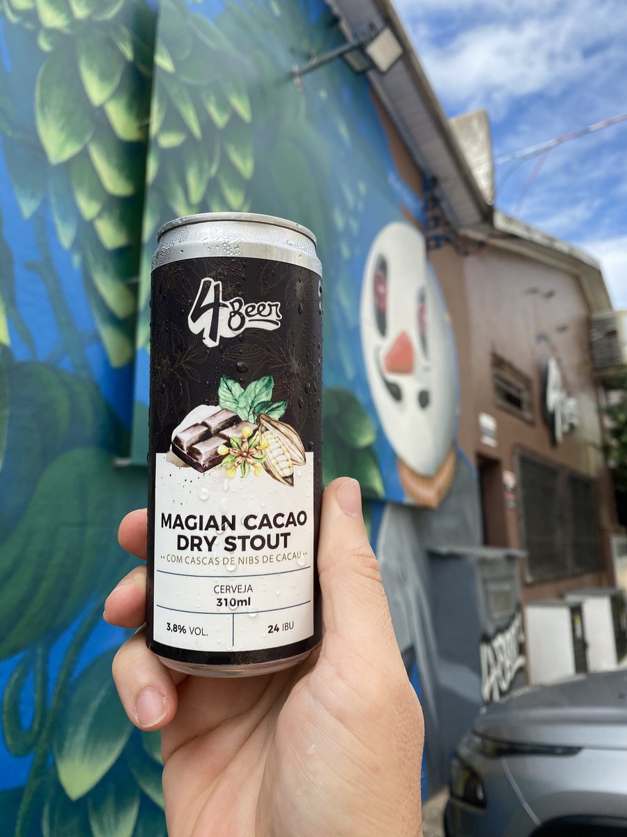 4Beer + Magian Cacao + Dry Stout

A partir de hoje nas nossas torneiras ou em lata.