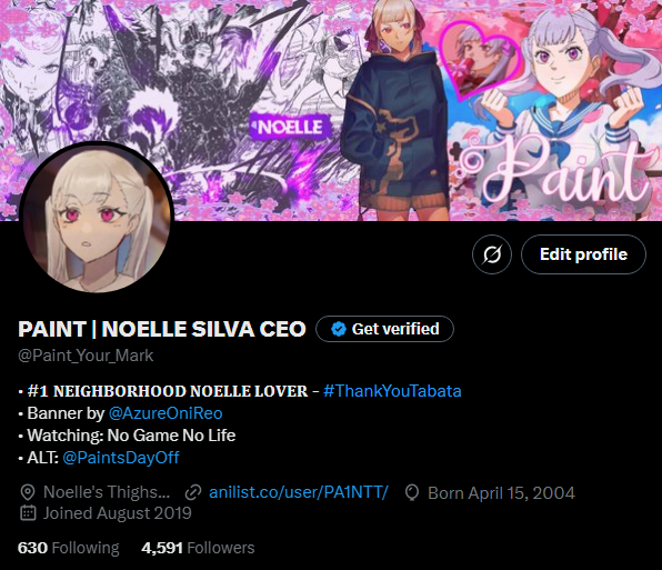 PAINT | NOELLE SILVA CEO tweet media