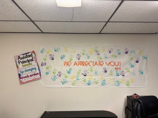 wwppanthers's tweet photo. We had the best time celebrating the best of the best this week! Happy Assistant Principal’s week Mrs. Conner! Thank for all you do for our campus, our staff, our students and our family! https://t.co/TmGrIbYc1z