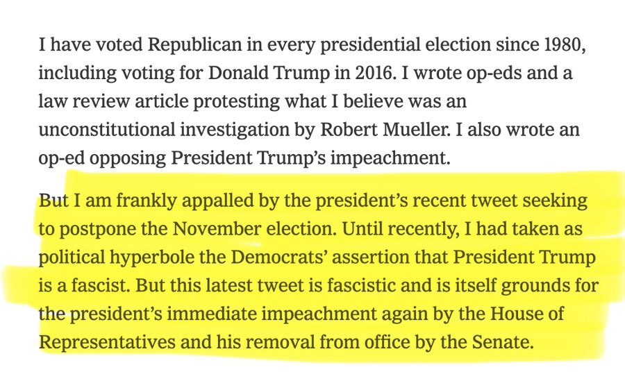 LauraLoomer's tweet photo. 🚨 CALL TO ACTION FOR MAGA 🚨 

STOP SUPPORTING THE FEDERALIST SOCIETY 

Did you know that the “New Civil Liberties Alliance”, a so called “Conservative libertarian group” with ties to the @FedSoc Federalist Society filed a lawsuit earlier this month to kneecap President Trump from being able to impose tariffs and negotiate reciprocal trade agreements with foreign countries? 

They are arguing that Trump’s tariffs are unlawful and unconstitutional. 

Who funds the New Civil Liberties Alliance? 

Leonard Leo, the co-chairman of the Federalist Society, & Trump hater Charles Koch: Two very pro China donors! The Koch brothers also donated heavily to Club for Growth, which President Trump likes to call “Club for China Growth”.

Perhaps MAGA need to stop supporting the Federalist Society, since their record of supporting Donald Trump is far from impressive:

Let’s examine the Federalist Society’s record: 

🚨 They didn’t financially support President Trump in 2024. 
🚨Advised Trump to pick Amy Coney Barrett for SCOTUS, who works overtime to obstruct the Trump admin. 
🚨 Ran PR to stop @RobertKennedyJr’s confirmation as HHS Secretary 
🚨 Suing Trump to stop his tariffs on the grounds that they’re “unconstitutional” 
🚨 Their Co-founder Steven Calabresi called Trump’s attempts to delay the 2020 election “fascistic” in a NY Times Op Ed and said he should be impeached and convicted for J6. Calabresi also called on every congressional Republican to tell Trump he cannot postpone the election and added that those who say otherwise "should never be elected to Congress again."

https://t.co/A9M2UD6f21

Why is anyone who works for @FedSoc Federalist Society allowed to get near President Trump? And please, for the love of God, can we please not take any more SCOTUS justice recommendations from these Federalist Society Trump haters? 

Screw these people!!! 

RECEIPTS 👇🏻

Cc: @realDonaldTrump @JDVance @SusieWiles