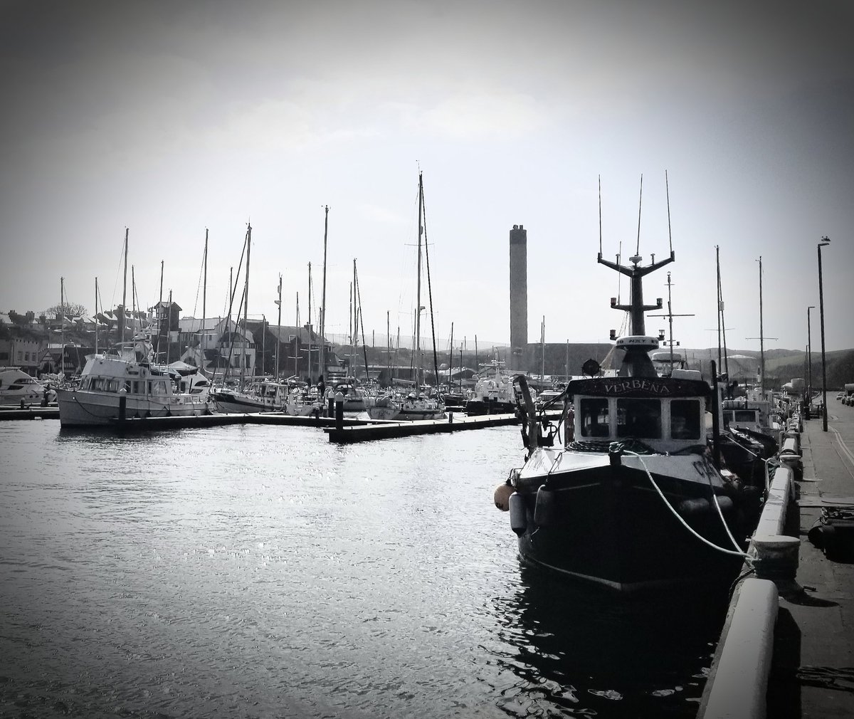 Gameguy69's tweet image. Sights around Peel, SW IoM, on a recent visit. Pt.2 - The marina. #IsleofMan #Peel #BOATS #harbour
