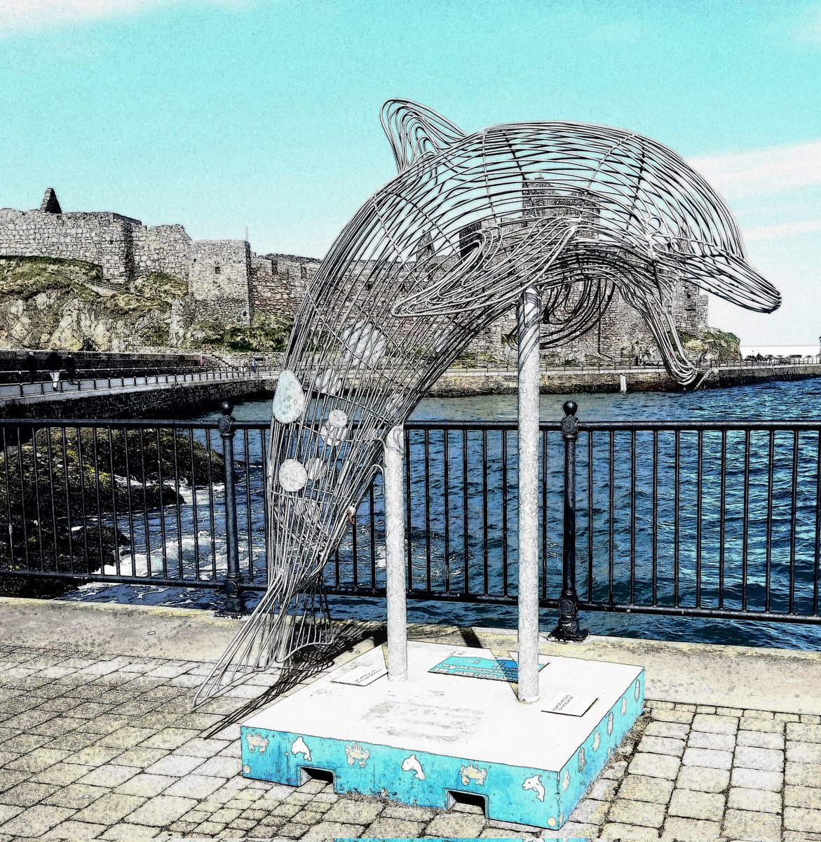 Gameguy69's tweet image. Sights around Peel, SW IoM, on a recent visit. Pt.2 - The marina. #IsleofMan #Peel #BOATS #harbour