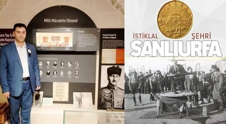 urfahaberhati's tweet photo. 105 Yıl önce 11 Nisan tarihinde  kahraman, cesur ve inançlı Urfa halkının (Atalarımızın) vermiş olduğu Şanlı mücadele ile İstiklal Şehri Şanlıurfamız düşman işgalinden kurtarıldı. 
Tüm hemşerilerimin 11 Nisan kurtuluş bayramını kutlar saygı ve sevgiler sunarım.
C.Cahit Coşkun https://t.co/4uMe4zIR6q