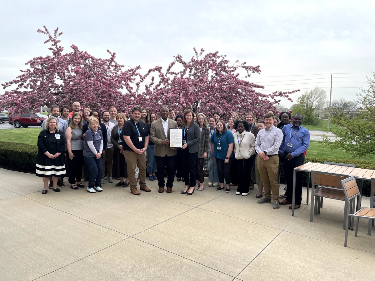 Honored to present a proclamation to the <a href="/JacksonCountyPH/">Jackson County Public Health</a> team in recognition of their 100 years of service to our community.

During #NationalPublicHealthWeek, we salute your century of commitment to protecting and strengthening public health in <a href="/JacksonCountyMO/">Jackson County MO</a>!