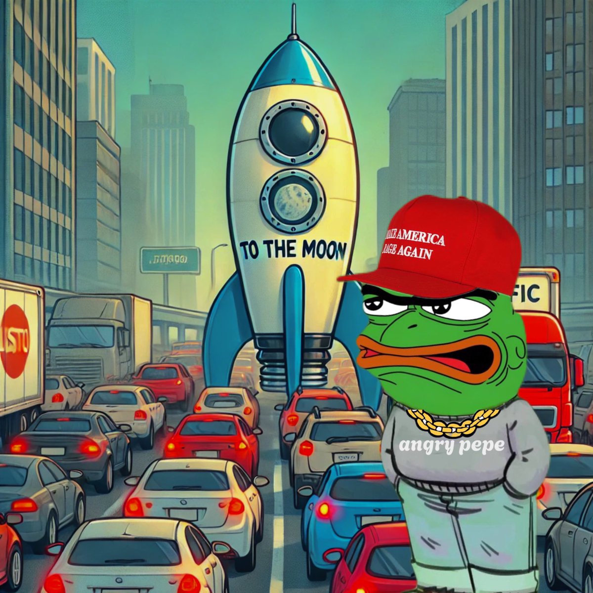 LockedIn_token's tweet photo. When you bought the meme coin for the moon, but now youโre just stuck in traffic. ๐๐ง๐ก
#AngryPepe #CryptoStruggles #ToTheMoonButNotYet #MemeCoinReality #StuckInTraffic https://t.co/xvxC6iNUn9