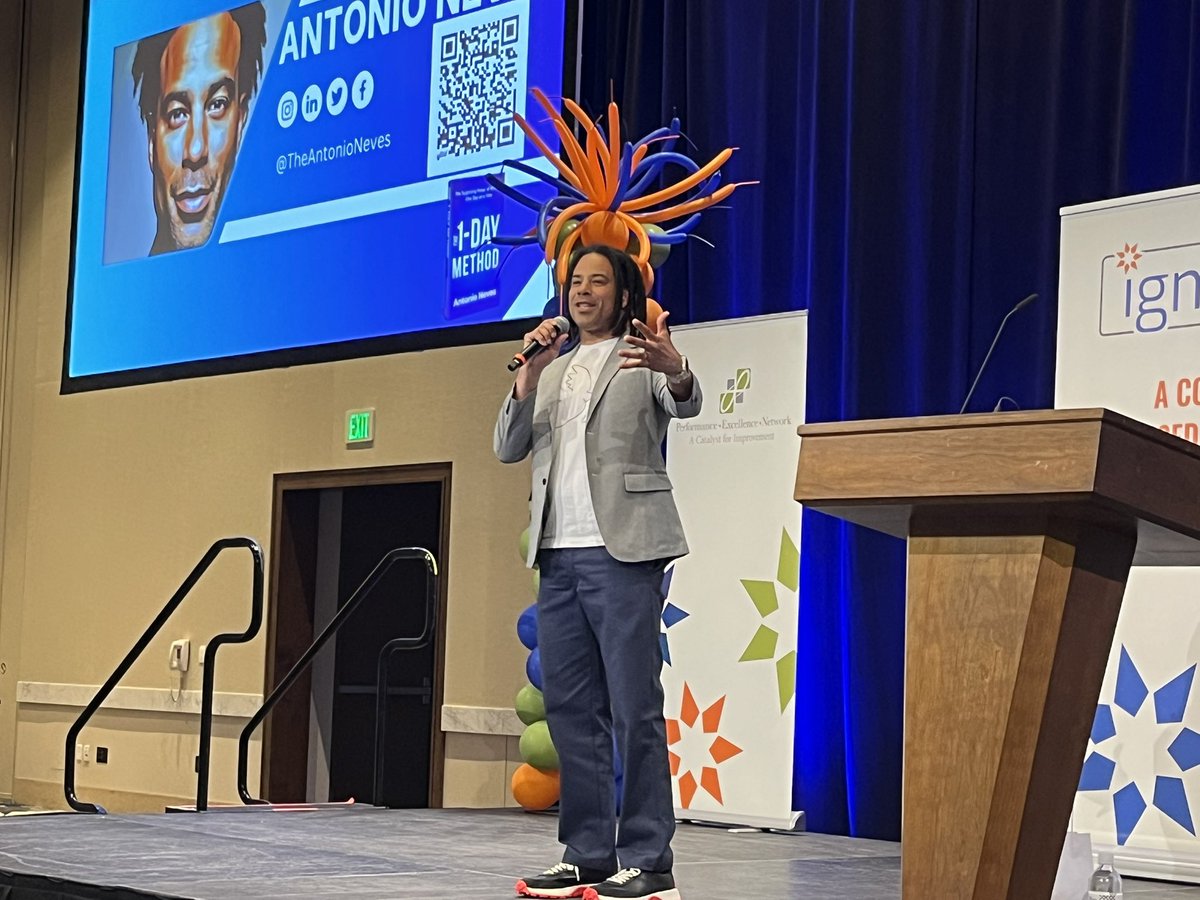 Great leaders don’t call poor performing people out, they call people up — hold them accountable, give them honest feedback, challenge them.

— <a href="/TheAntonioNeves/">Antonio Neves</a> at #igniteEX2025