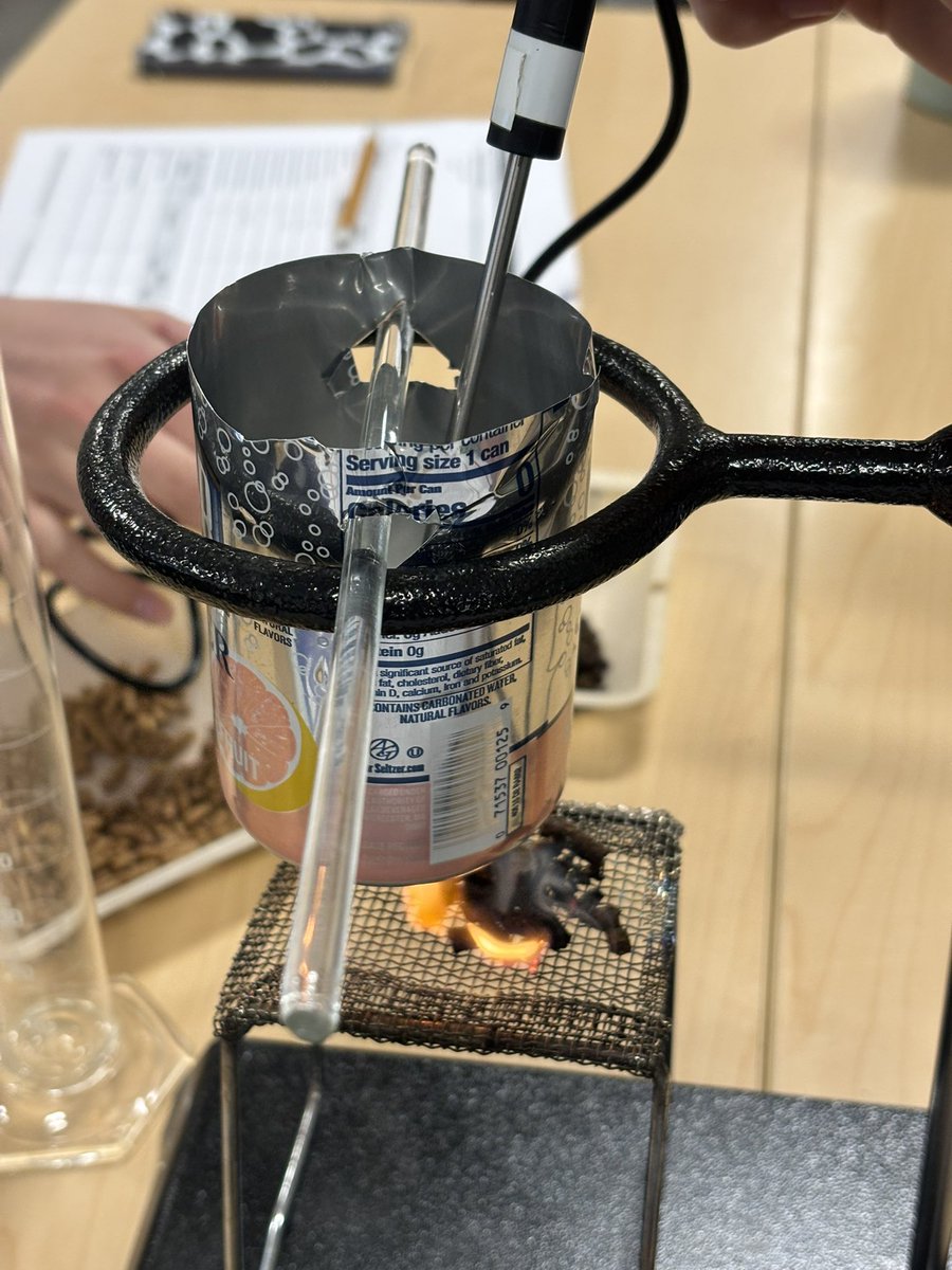 Ani sci dried horse feeds to calculate the dry matter %.We then made predictions on which feeds would have the higher fat content. We lit the feeds on fire to calculate the change temperature of the water after 180 seconds to then calculate the energy content of the feeds.