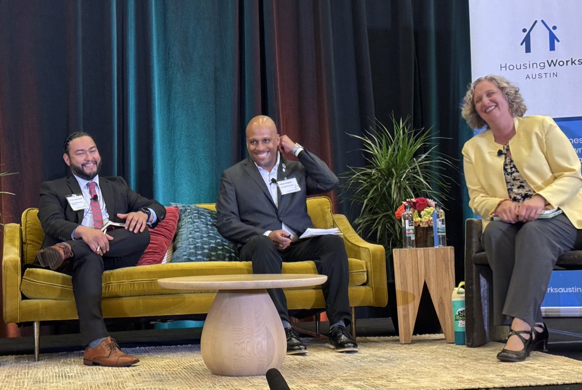 Thank you Enrique Castillo, Ashton Simpson, and Sandy Hentges Guzman for the lively and informative panel conversation on regional approaches to housing! #HWAsummit2025 #housing