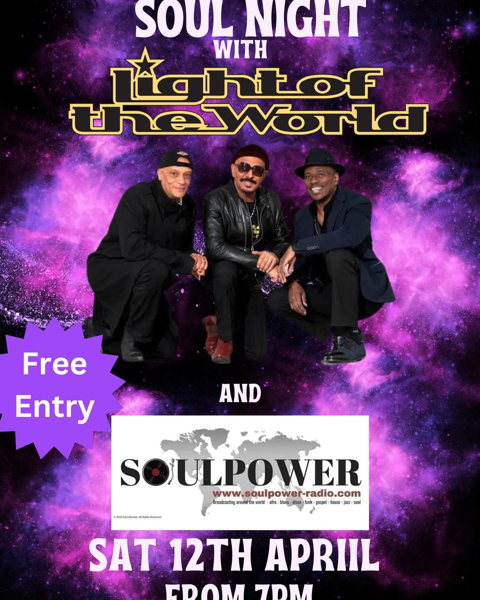 Tomorrow night The Mulberry in Didcot , FREE admission, come early stay late