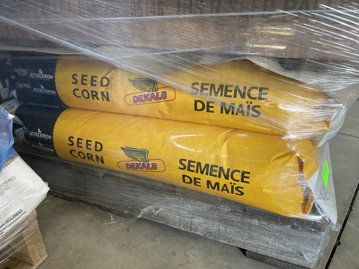 Is the bag gold or yellow? Whatever you call it- it is 🥇 protection for Corn Rootworm! #SmartStaxPro 
#MakingHistory #DEKALB