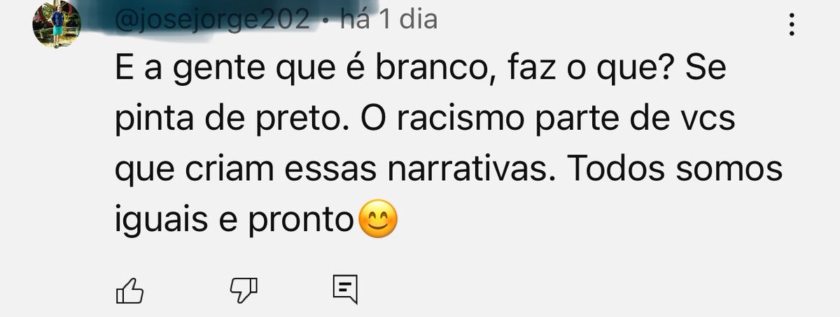 marcuspauloreal's tweet photo. Em um vídeo com minhas explicações sobre o enredo da @GresEstacioDeSa para 2026, surgiu o comentário que está na imagem abaixo. 

É sobre isso aí! Pintar o corpo de preto? Quanta conscientização ainda está por vir… Seguimos!

E você, como responderia? https://t.co/xRwdmgwSQH