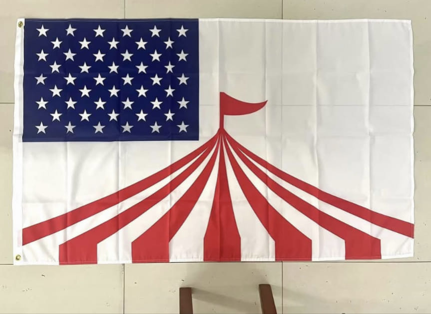 new flag until we're worthy of the original again