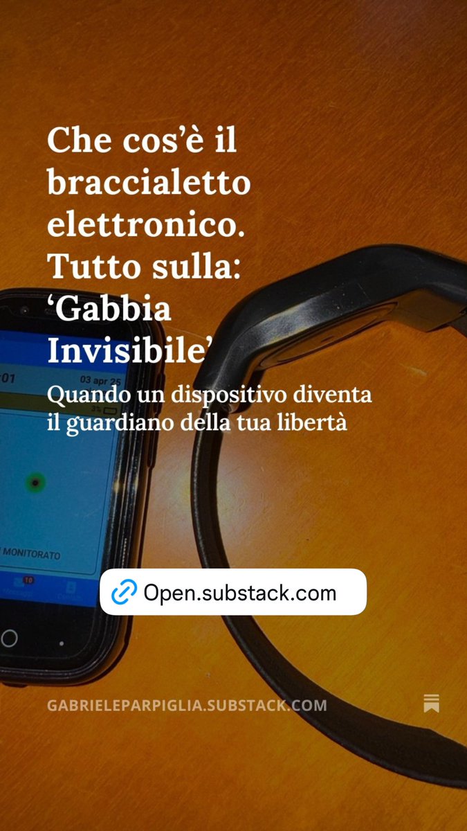 Parpiglia's tweet photo. Che cos è il braccialetto elettronico che ha indossato per un anno #luluselassie ? #fairlu ?
-
https://t.co/tr2wbN64I3 https://t.co/0JIYjUT5jD