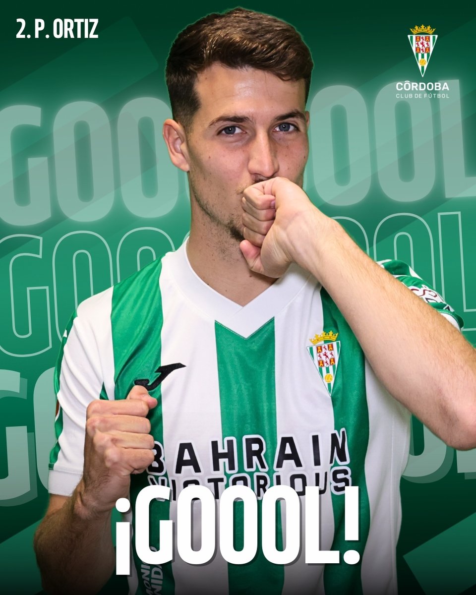 1-1 || 48' ⚽️ ¡GOOOOOOOOOOOOL! ¡GOOOOOOL!¡GOOOOOOOOOOOL! ¡GOOOOOOOOOOL! ¡GOOL!¡GOOOOOOOOOOOOOOL! ¡GOOOOOOOOOOOOL!    

¡PEDRO ORTIIIIIIIZ! 🚀🚀🚀🚀

#CórdobaLevante | #LaLigaHypermotion
