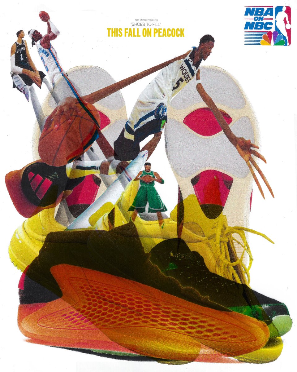 LandonKhiry's tweet image. nba on nbc concept by Landon Khiry