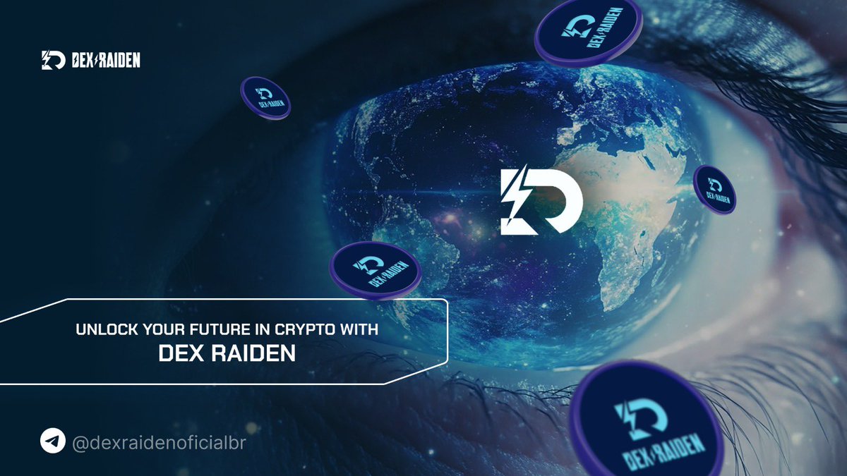 Build a Promising Future with Raiden DEX! 

In an increasingly connected and dynamic world, making smart decisions about where to #invest is essential to ensure stability and financial growth.

DEX Raiden emerges as a unique opportunity for those seeking consistent profits and a
