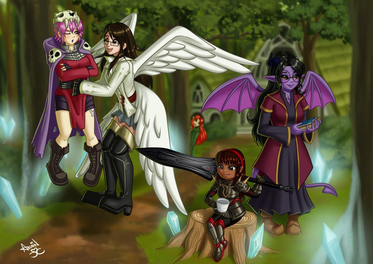 "It's time to start our next adventure!"

C0mm work

#DnD #DnDArt