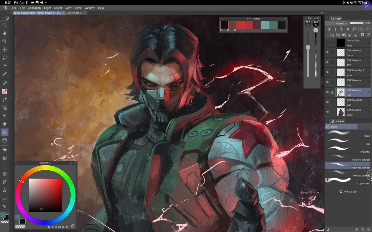baimonart's tweet photo. Drawing more Marvel Rivals art... AAAAGAIN https://t.co/FzedZ6iMQL