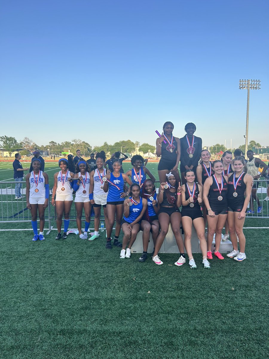7 Regional Qualifiers and one Area Champion! 

Kayla Thomas- AREA CHAMPION Triple Jump and 4th long Jump
Ashlyn Gillespie- 4th 100 Hurdles
Xio Sanchez 3rd 3200
Arianna Gonzalez-Hamilton, Leyah Dean, Bri Lusk, and Mya Hearns 2nd 4x200
<a href="/cycreekhs/">Cy Creek High School</a> <a href="/CyCreekBooster/">CyCreekBooster</a> <a href="/CFISDAthletics/">CFISDAthletics</a>