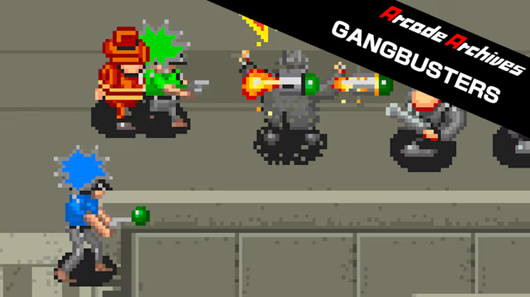 HAMSTER_Corp's tweet photo. Arcade Archives GANGBUSTERS is now available on PS4 and Nintendo Switch! It's an action shooter released by KONAMI in 1988.
🟦PS4 https://t.co/AENdLQFvmb
🟥Nintendo Switch https://t.co/5oD76uHYk9
▶️YouTube https://t.co/pGge89PbRl
#ArcadeArchives #GANGBUSTERS https://t.co/fYTyiTBBwv