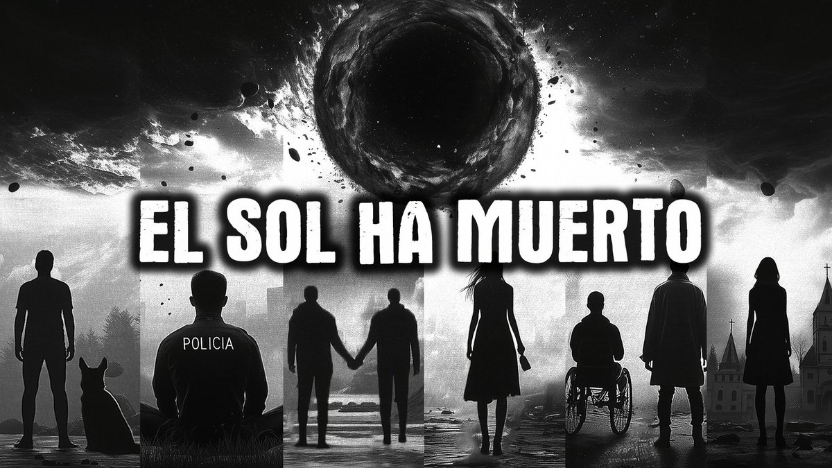 YoSoyPride's tweet photo. NUEVO VIDEO ☀️🕳️

https://t.co/uYpLMgw6C0

En esta ocasión les traigo la antología completa de: El Sol ha Muerto. 6 historias en el fin del mundo
Y en colaboración con @THeavengreen 
Disfruten de la recopilación y no olviden dejar su like y comentar https://t.co/JCmEKLNzqB