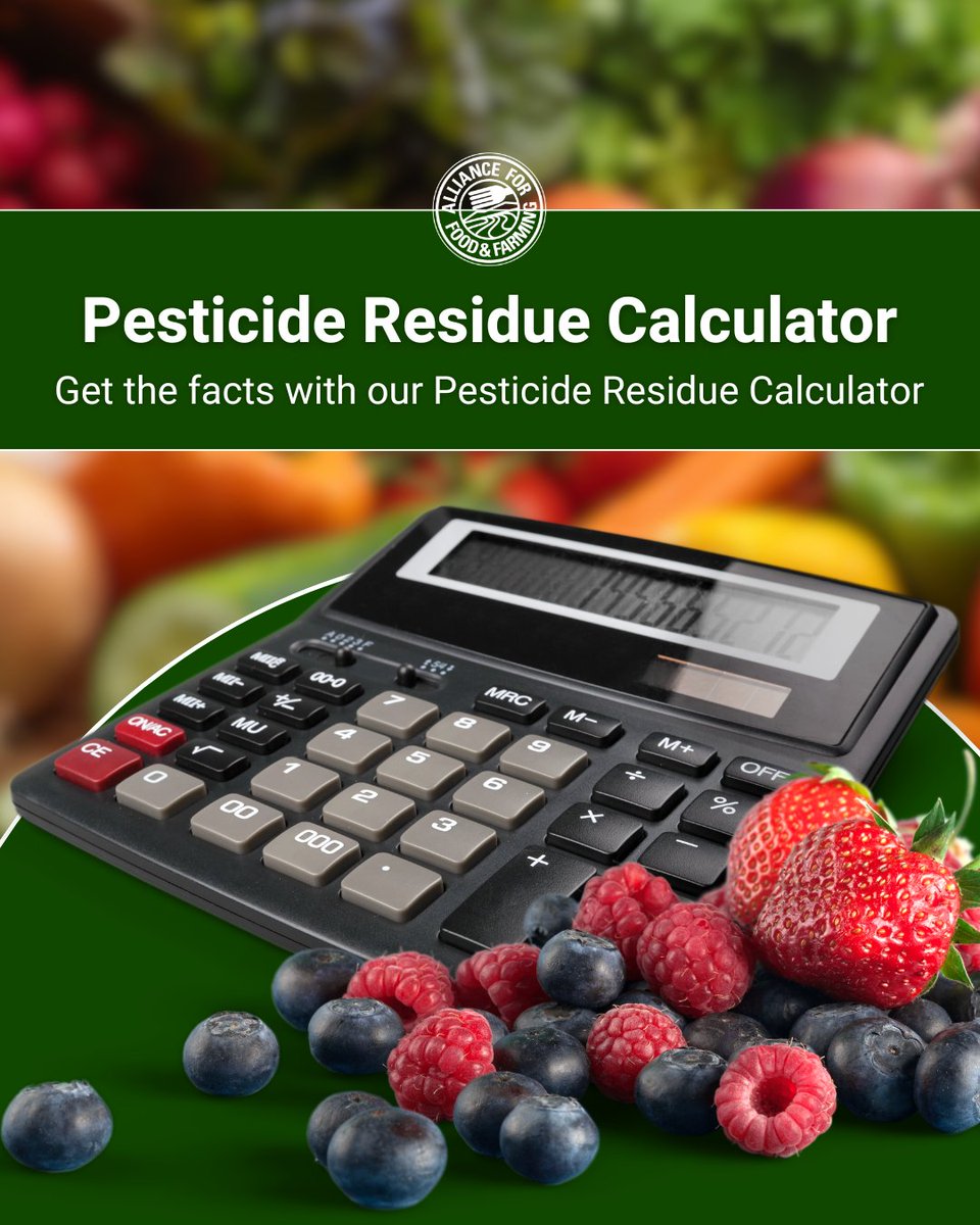 Scientists and health experts overwhelmingly agree that the mere presence of pesticide residues on food does not mean they are harmful. Just wash and enjoy! 🍓🥦 

Learn how low pesticide residues really are, if present at all. 👉 bit.ly/2UMcTOJ