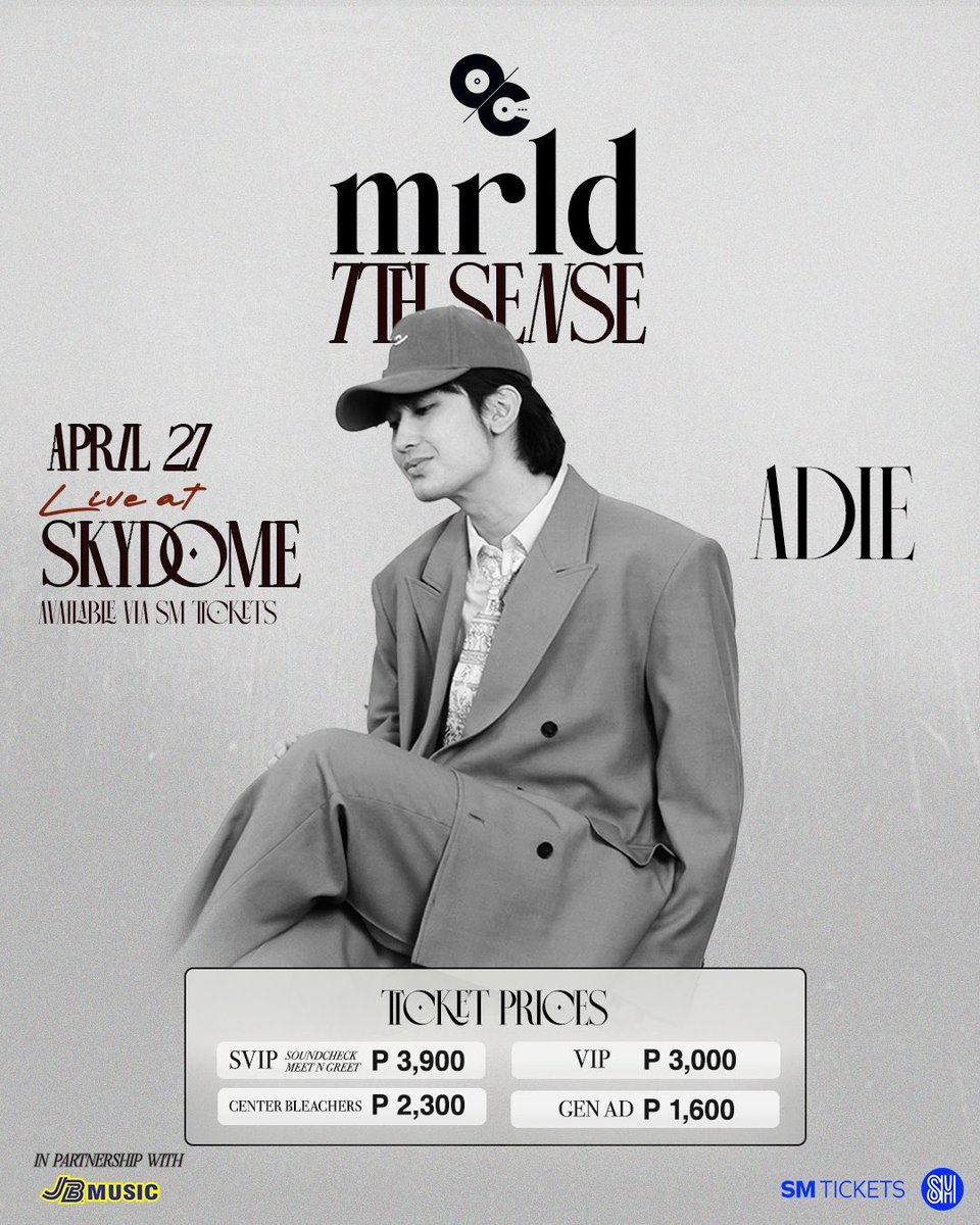 kit_kathhhhh's tweet photo. ready na ba kayong kiligin kay @Adadieee this coming April 27 at @thisismrld's 7th Sense Concert Live at Skydome. kaya ano pang hinihintay nyo?? grab your tickets now at SM Tickets!! see you😉 https://t.co/TfvXFFZJP8