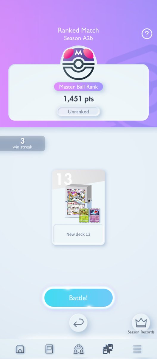eras01's tweet photo. やった!😊
#PokemonTCGPocket #ポケポケ https://t.co/AmVBnGJFJH