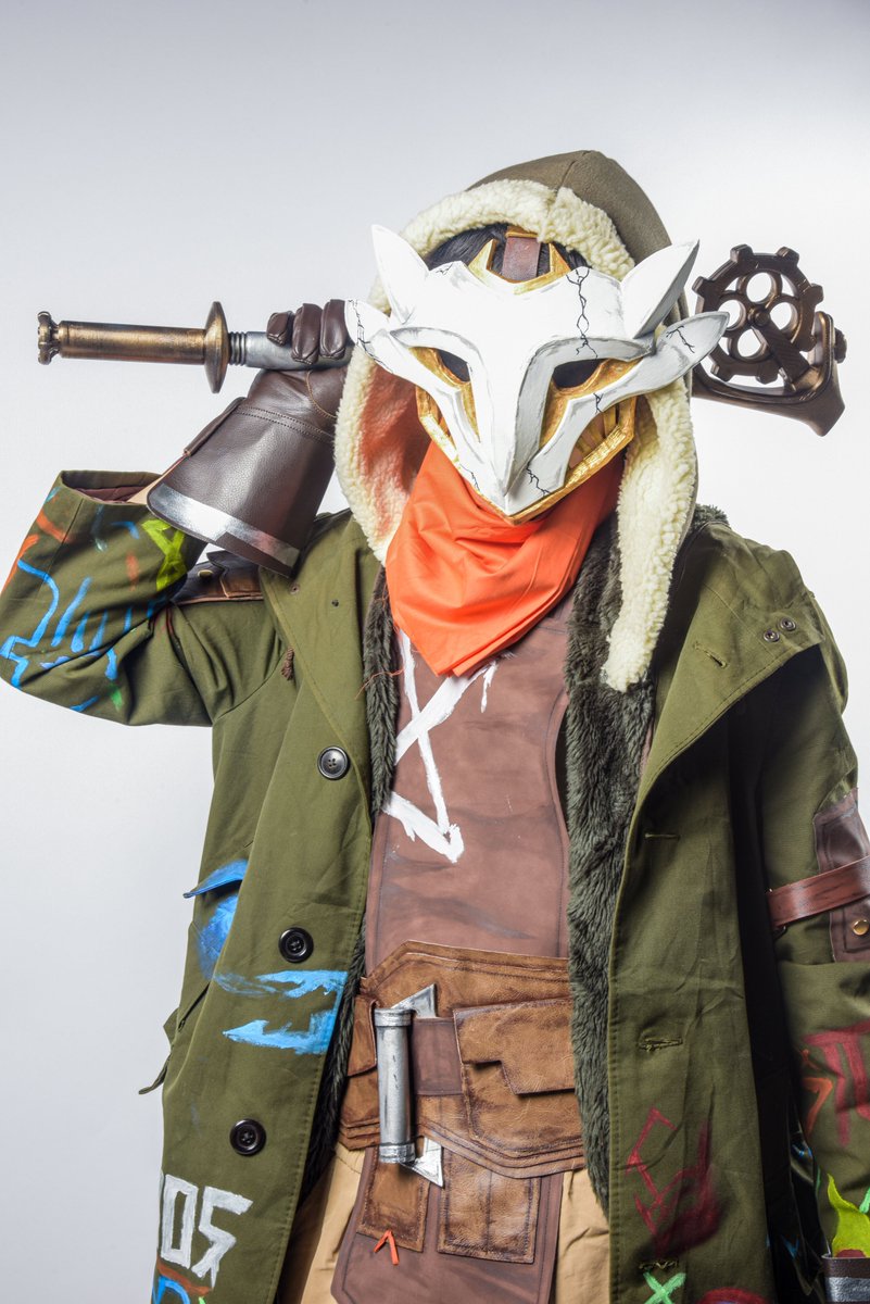 kingcosmore's tweet image. Just released a small pattern which I've uploaded onto Etsy from my Ekko Cosplay!
Ekko's Belt and Apron!
kingcommission.etsy.com
#Arcane #Ekko #Timebomb #LeagueOfLegends #Etsy #Cosplay