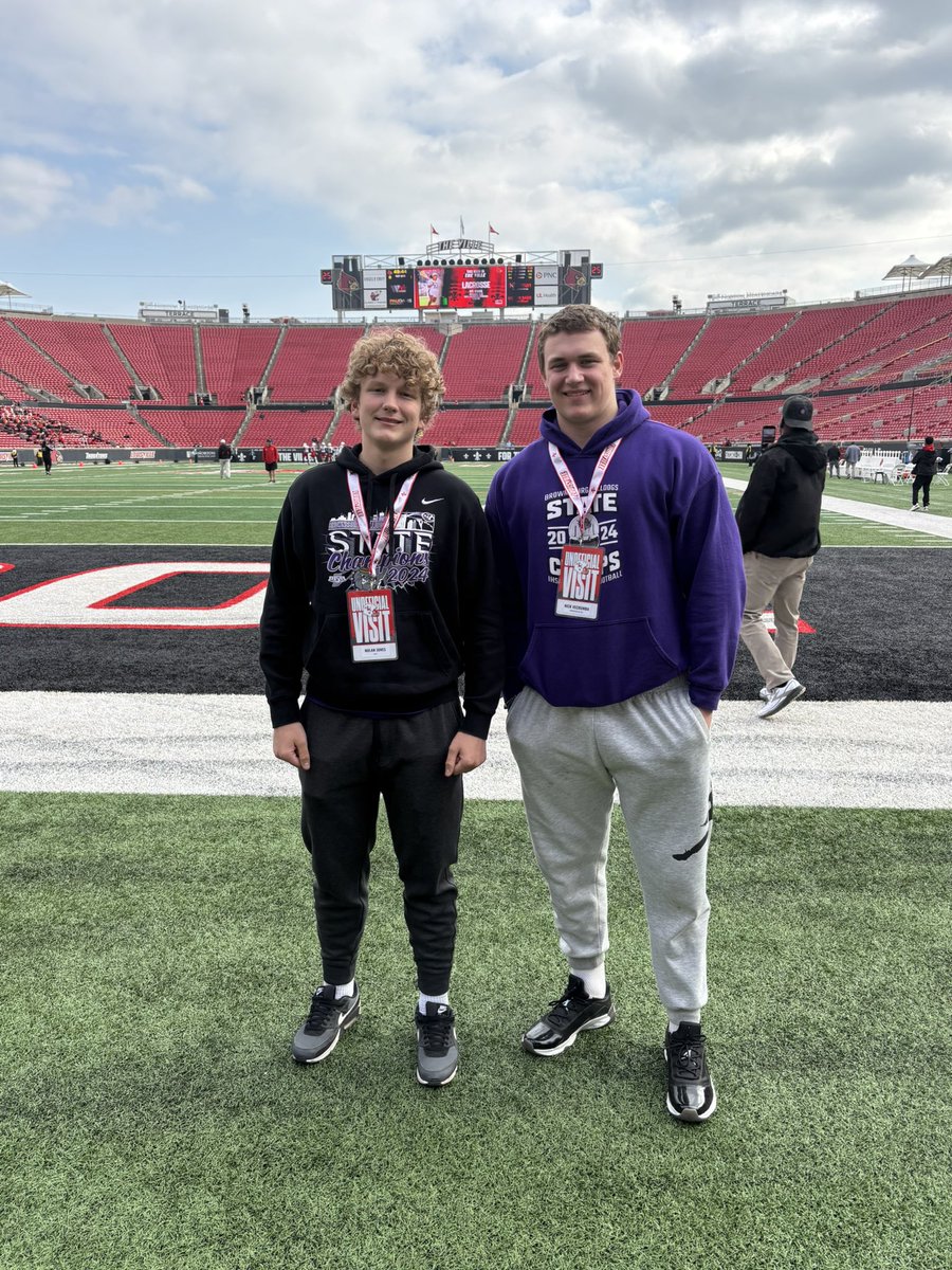 Nick Vecrumba (@nickvecrumba27) on Twitter photo Had a great time at <a href="/LouisvilleFB/">Louisville Football</a> spring game! Great to see one of the best to do it watching <a href="/PNygra54/">Pete Nygra</a> Amazing to see the hard work starting to pay off. This program is going to do very special things in the near future. Appreciate the invite from <a href="/TMossbrucker/">Trent Mossbrucker</a> always a pleasure Had a great time at <a href="/LouisvilleFB/">Louisville Football</a> spring game! Great to see one of the best to do it watching <a href="/PNygra54/">Pete Nygra</a> Amazing to see the hard work starting to pay off. This program is going to do very special things in the near future. Appreciate the invite from <a href="/TMossbrucker/">Trent Mossbrucker</a> always a pleasure