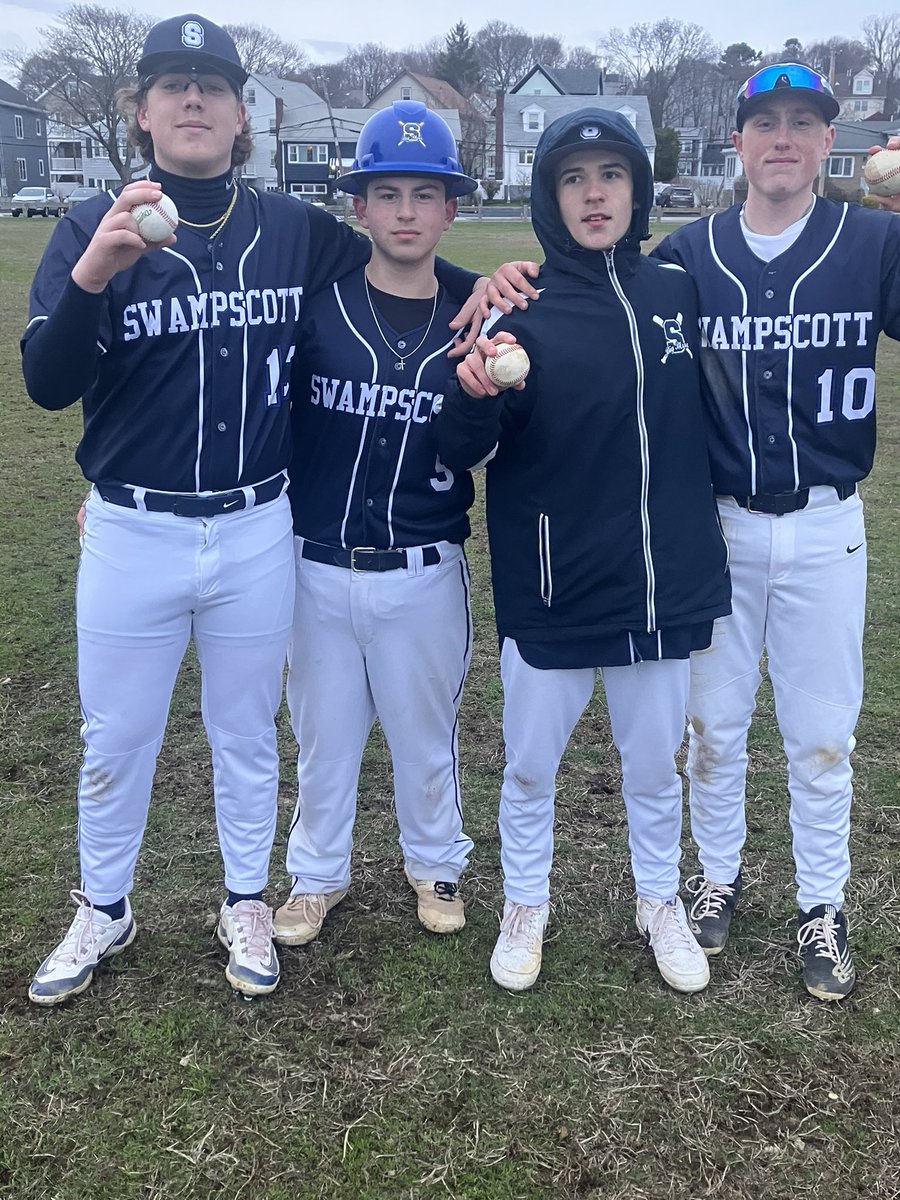 Big day in Winthrop for the Blue. Nate L w 2 hits,4RBI. Michael C w 3 hits, 2 double, 4RBI. David P 4 strong on mound for W. AB w first varsity hit. Big Blue w 6 run 7th inning to pull away. Back at it on Monday. <a href="/SportsBigBlue/">@sportsbigblue</a> @sps01907 <a href="/NickBerube4/">Nick Berube</a> <a href="/CadenRoss_11/">Caden</a> <a href="/Zachalex34/">Zach</a>