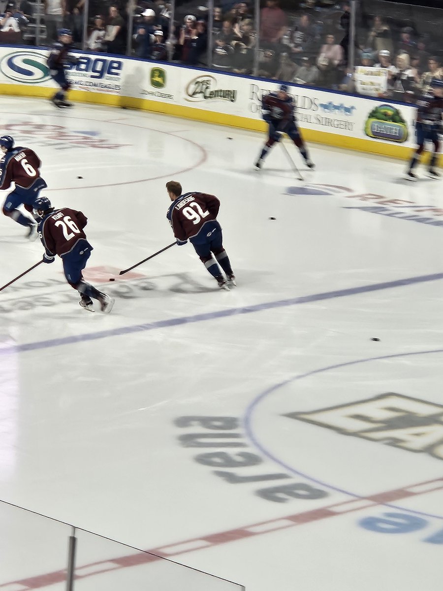 jgorham110's tweet photo. Here he is everyone!! #GoAvsGo    @Avalanche @ColoradoEagles https://t.co/vFycRkUVlA