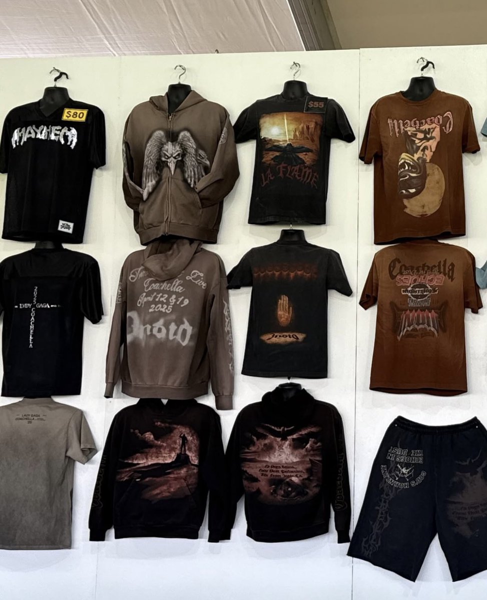 Travis Scott Coachella 2025限定Tシャツ XL - メルカリ