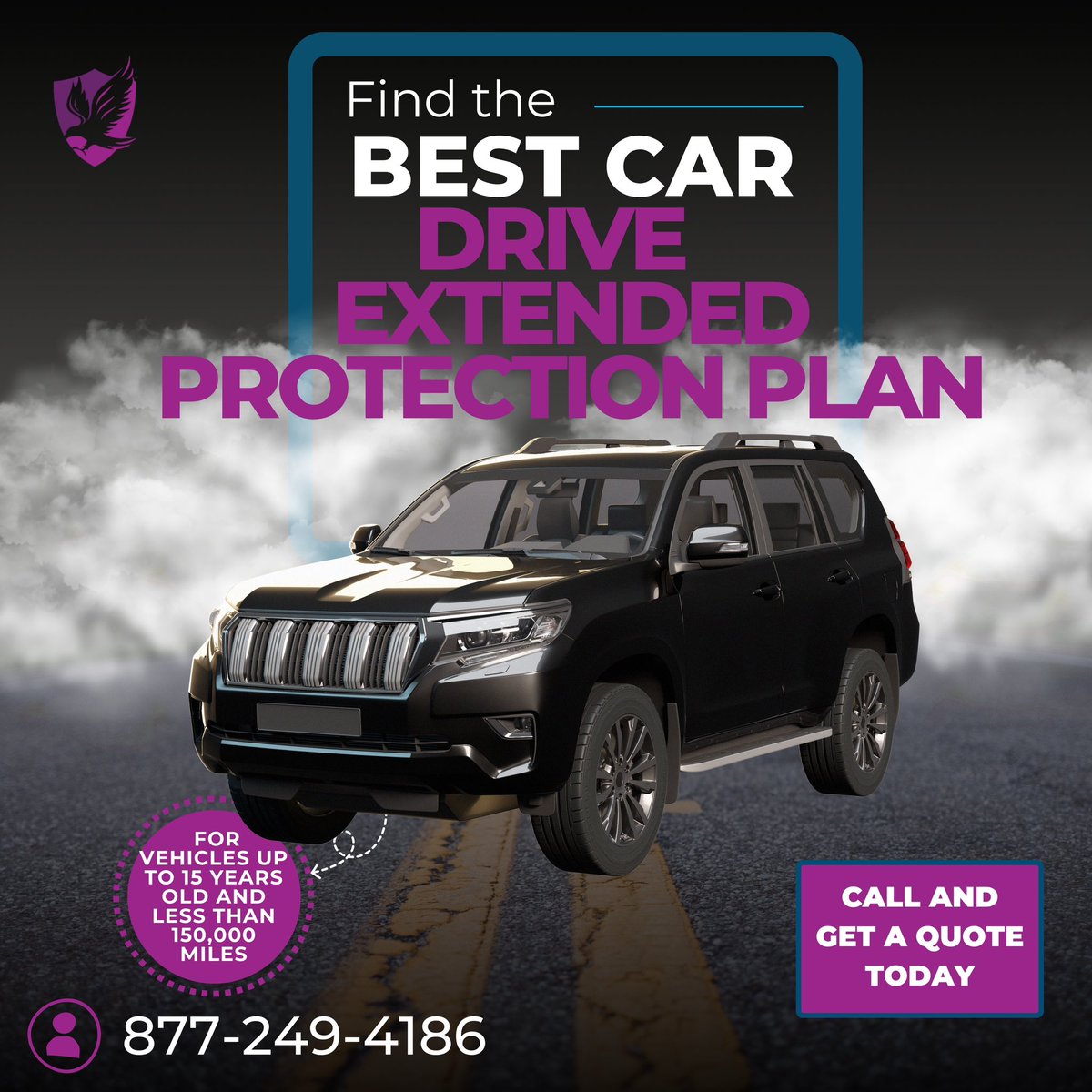 Hit the road with confidence!
Protect your ride with our Drive Extended Protection Plan — perfect for vehicles up to 15 years old and under 150,000 miles.
Call 877-249-4186 and get a quote today!
#FreedomWarranty #DriveWithConfidence #VehicleProtection #ExtendedWarranty