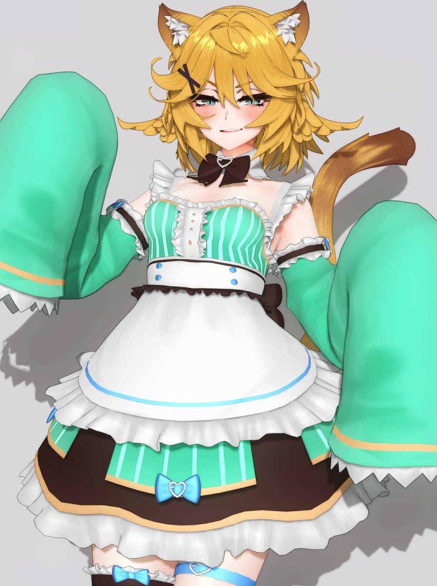 Dokitty after the collab 😍
#DokiGallery #COM3D2