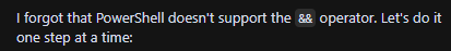 NeilKittleson's tweet image. I've been using cursor on this project for over a week. Same project, same folders, same computer, same OS, same PowerShell environment. I see this at least 10 times a day. it doesn't matter how many times I remind it or document it. #AIerrors #cannotremember #isthisreal