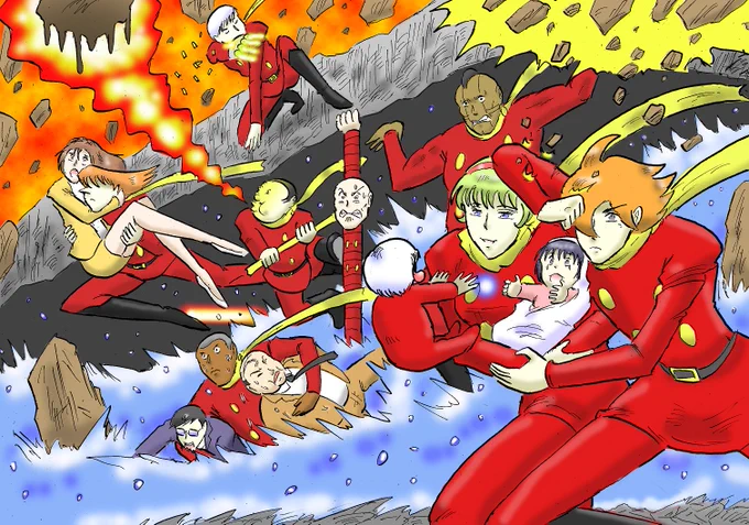 #無言でメカ・サイボーグ・ロボットのイラストを貼る見た人も貼る