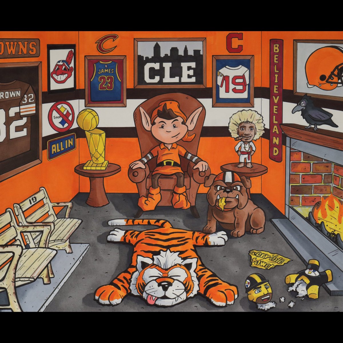 artbyryanfinley's tweet photo. Welcome back Flacco! Now it’s time to finish what you started. HERE WE GO BROWNIES, HERE WE GO! #brownsfanforlife #cle #lovecle #brownsfan #cavsfan #gobrowns #gocavs #gocle #brownietheelf #clevelandsports #steelers #ravens #bengals @JoeFlacco @Browns @ESPNCleveland @BS_Cleveland https://t.co/5BNChd7M7y