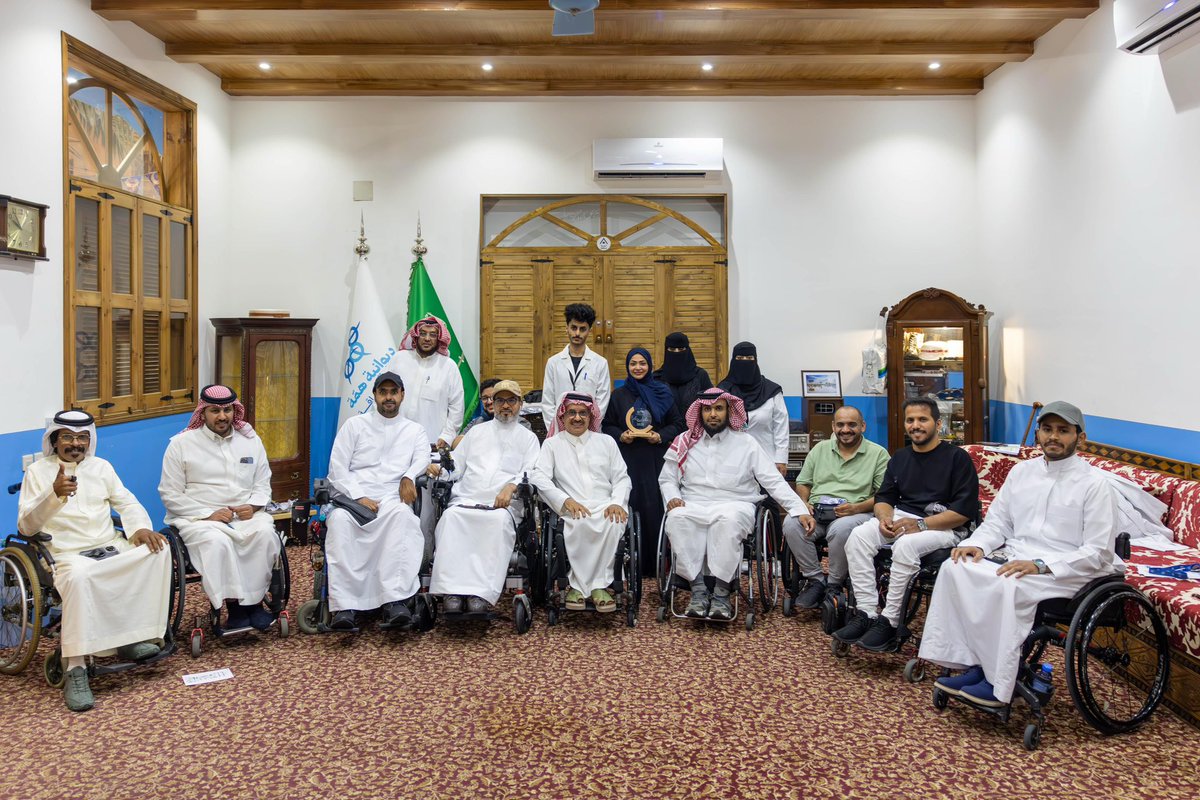 ديوانية همة لذوي الاعاقة بالرياض tweet media