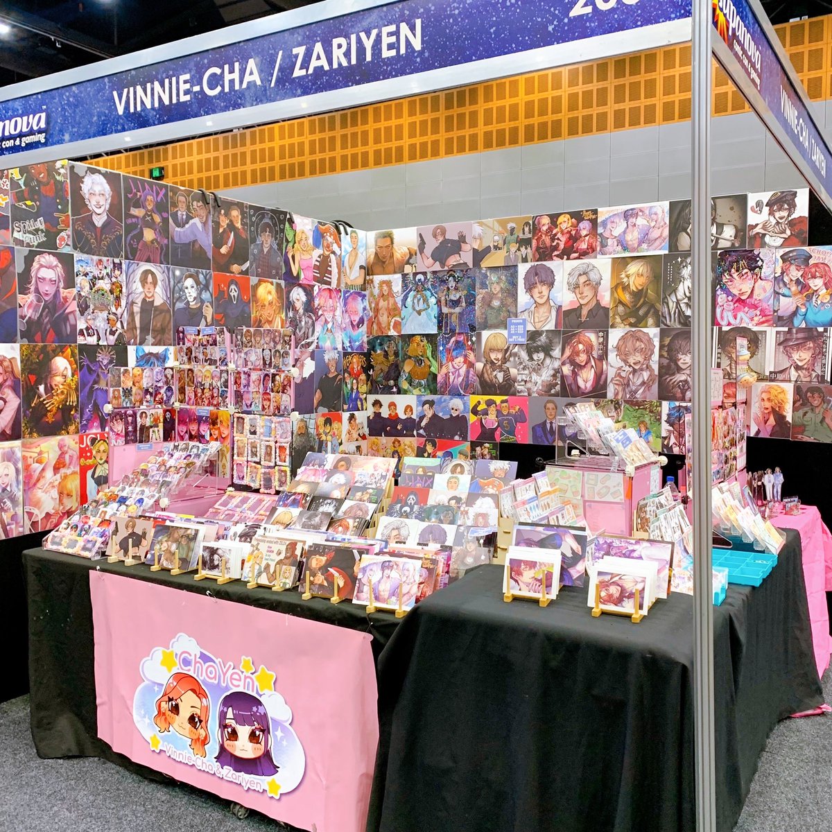 ✨ vinnie ✨@ Supanova Gold Coast 2057 (@vinnie_cha) on Twitter photo At Supanova Gold Coast this weekend with <a href="/zariyenyen/">Za ✦ 🔜 SMASH! 4.B.07</a> and we’re at exhibitor booth 2057! ✨✨ At Supanova Gold Coast this weekend with <a href="/zariyenyen/">Za ✦ 🔜 SMASH! 4.B.07</a> and we’re at exhibitor booth 2057! ✨✨