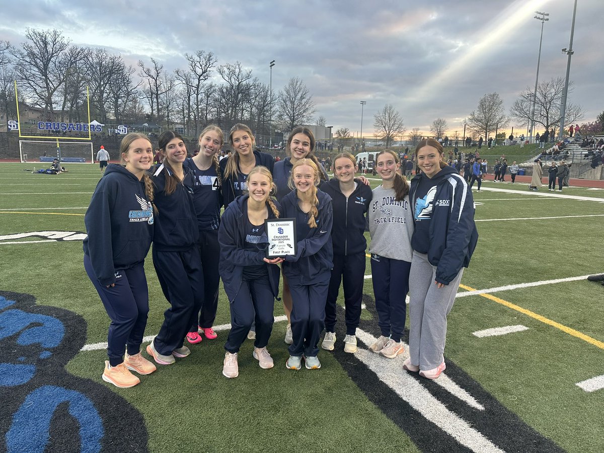 Congrats to the girls team for winning the Crusader Invitational!