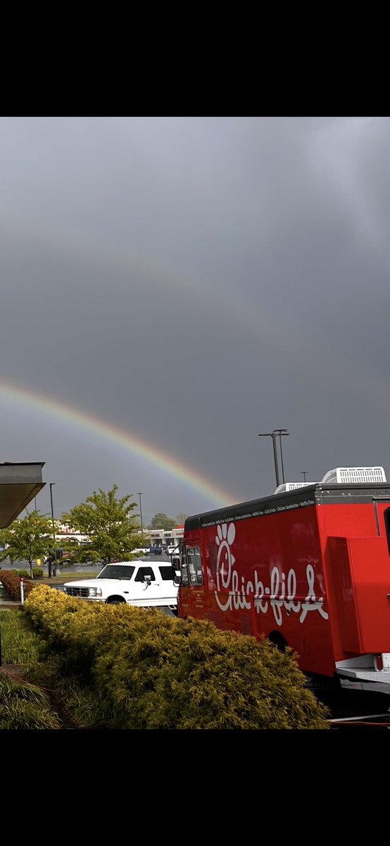Never know what’s at the end of a rainbow