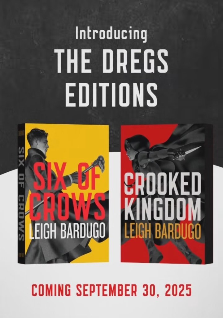 EVERYONE WAKE UP NEW SIX OF CROWS COVERS JUST DROPPED