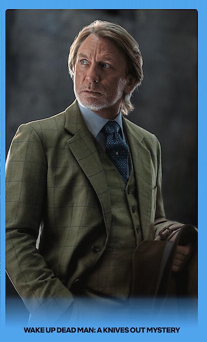 Nova imagem de Daniel Craig como Benoit Blanc no terceiro filme da franquia #KnivesOut.