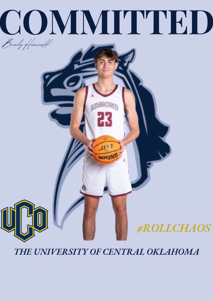 OKC Sports Radio 105.3 - KINB FM (@okccbssports105) on Twitter photo Super Prep and OKC Sports Radio 105.3 Commitment Update: Edmond Memorial Brady Hancuff ‘25 has committed to attend school and play basketball at the University of Central Oklahoma. <a href="/BradyHancuff/">Brady Hancuff</a> <a href="/EMHSBoysHoops/">EMHS Boys Basketball</a> <a href="/UCOMBB/">UCO Men's Basketball</a> Super Prep and OKC Sports Radio 105.3 Commitment Update: Edmond Memorial Brady Hancuff ‘25 has committed to attend school and play basketball at the University of Central Oklahoma. <a href="/BradyHancuff/">Brady Hancuff</a> <a href="/EMHSBoysHoops/">EMHS Boys Basketball</a> <a href="/UCOMBB/">UCO Men's Basketball</a>