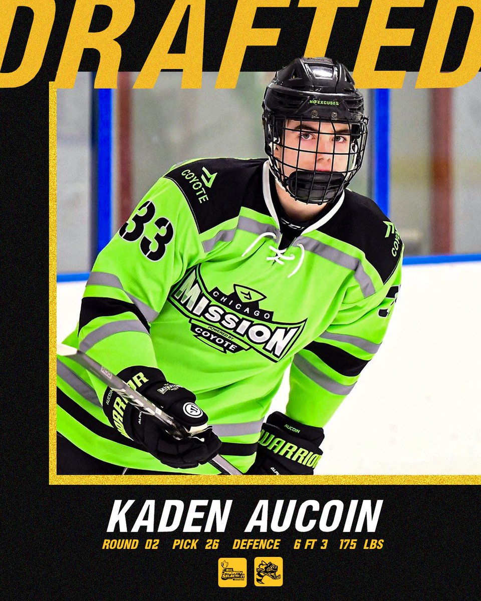 And with the 26th overall pick, we’re proud to select Kaden Aucoin! Welcome to Sting Nation 🐝!

#UsAgainstAll | #OHLDraft