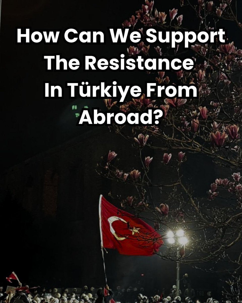 s4trdemocracy's tweet photo. HOW CAN WE SUPPORT THE RESISTENCE FROM ABROAD? 
#puredemocracy 

+ https://t.co/uBwTETLNVu